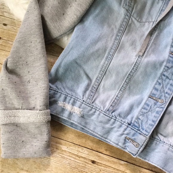 Mudd Hooded Jean Jacket - Picture 4 of 6